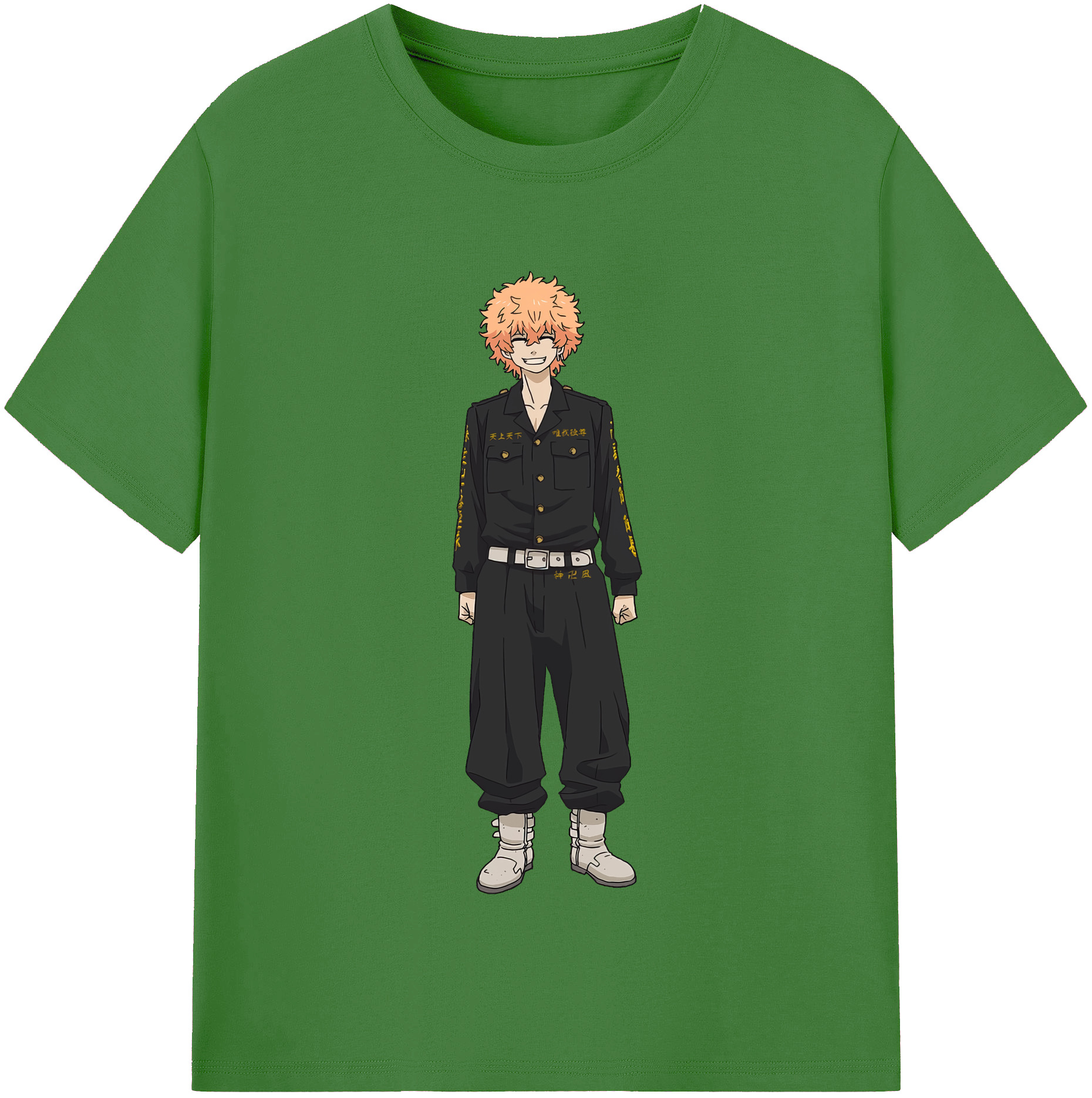 （画像用） 東京リベンジャーズ Tokyo Revengers レディースカジュアルプリントTシャツ（綿100％）